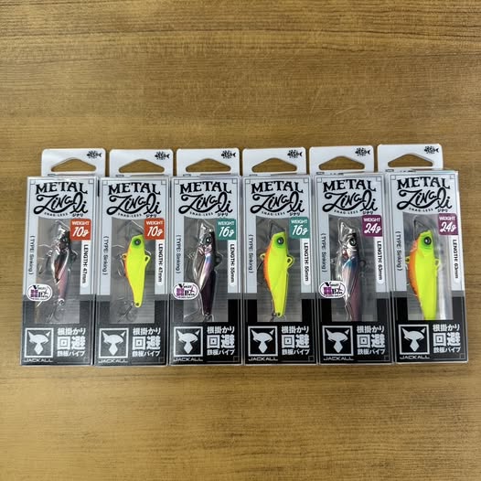 ジャッカル新製品「メタルジナリ」入荷しました！